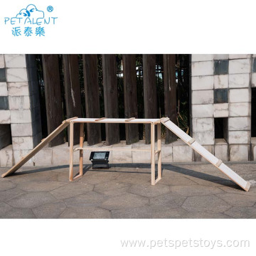 Outdoor Wooden Dog Training Products Seesaw